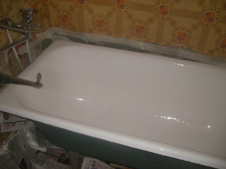 ванна после ремонта